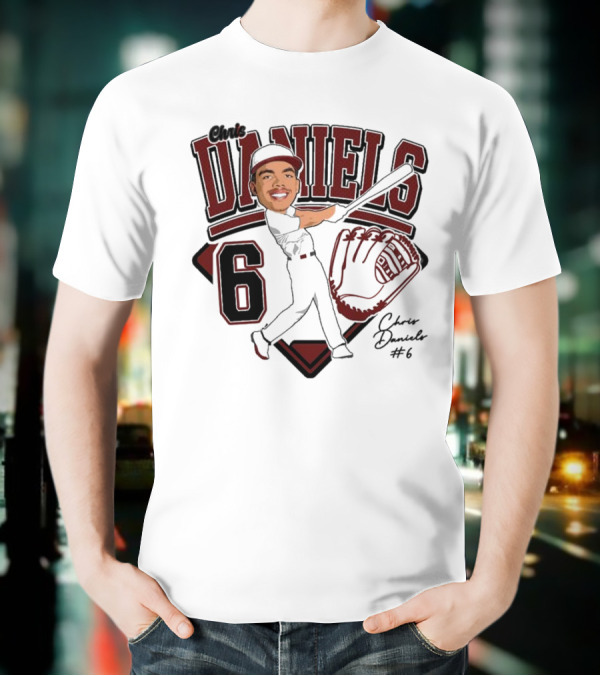 Daniels 6 Baseball Chris 2025 T-Shirt