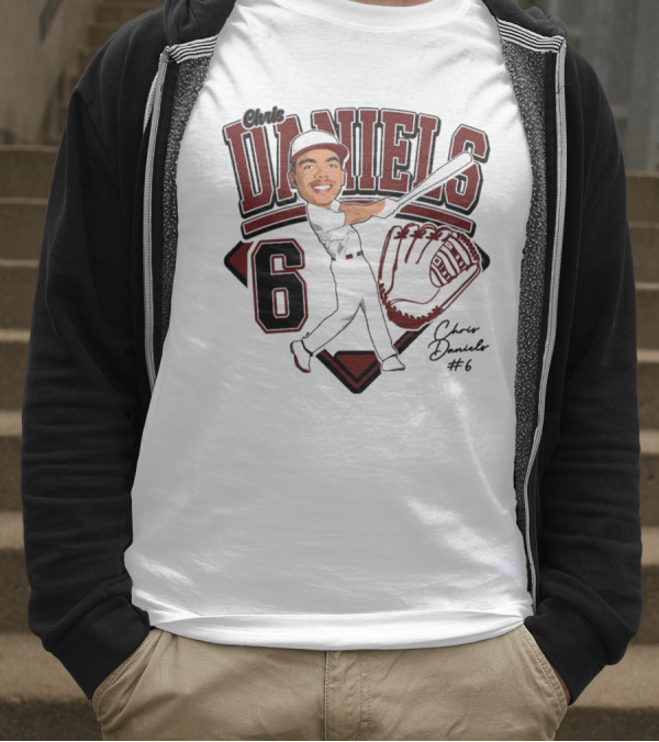 Daniels 6 Baseball Chris 2025 T-Shirt