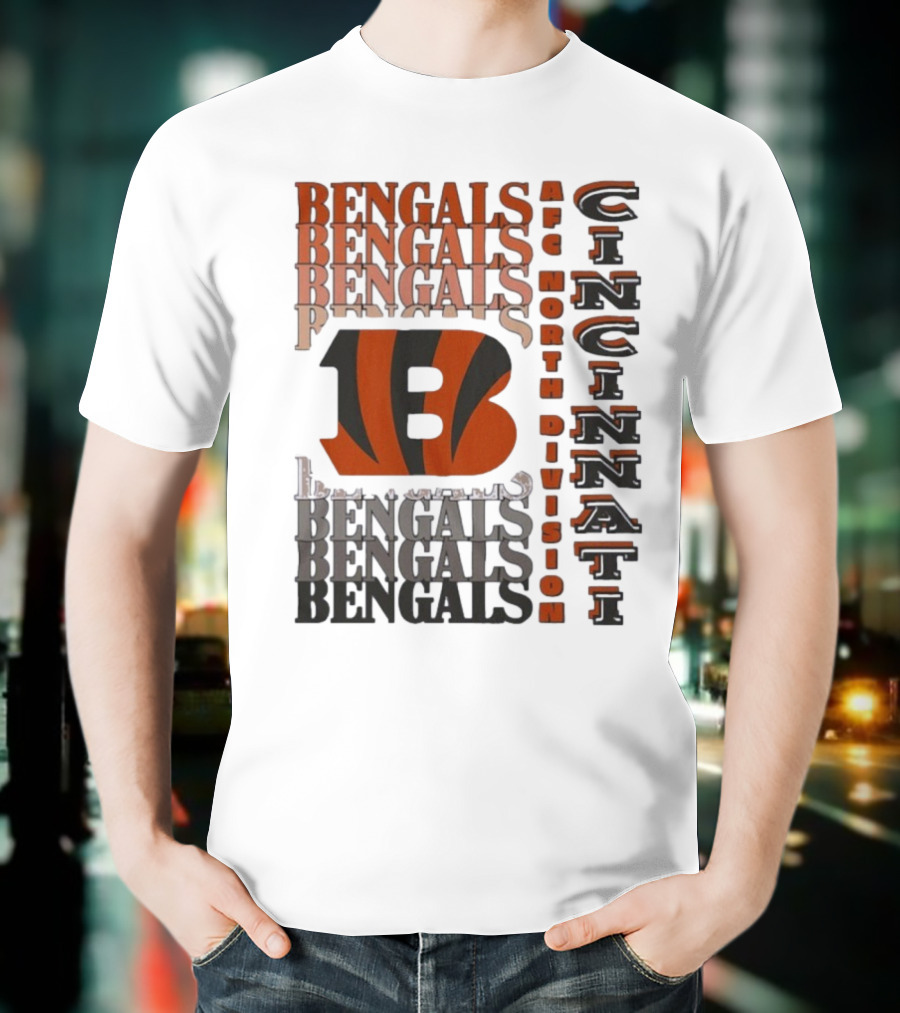 Cincinnati Bengals AFC North Division Bengals Bengals Bengals Bengals T-Shirt