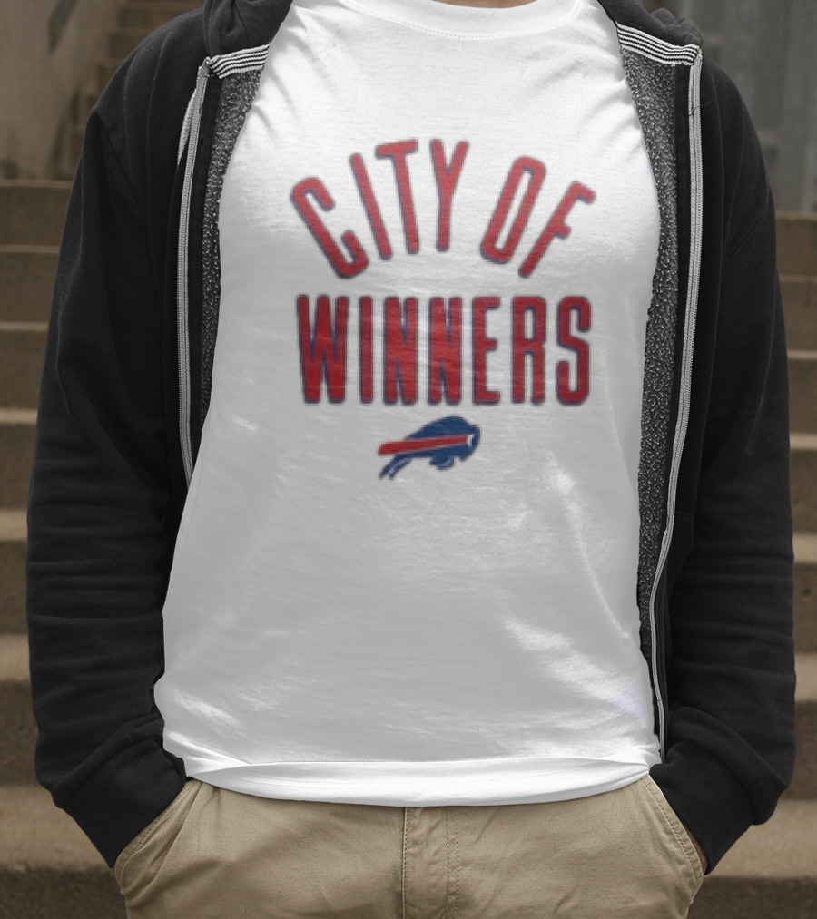 City Of Winners Buffalo Bills Football Team Merchandise T-Shirt
