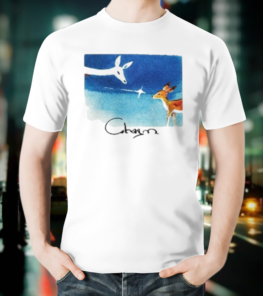 Clairo Charm Deer Artwork Benefit T-Shirt