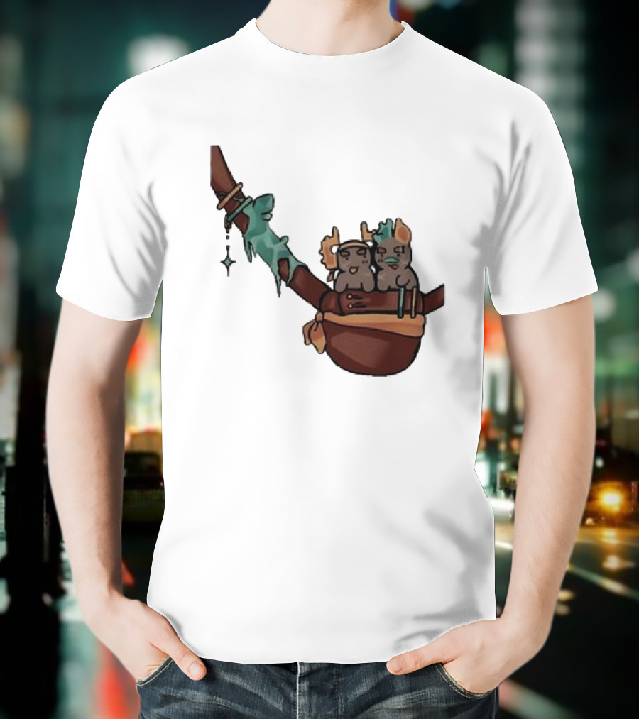 Coilpunk Steam Coil Phighting In A Bag Wizard Staff Adventure T-Shirt