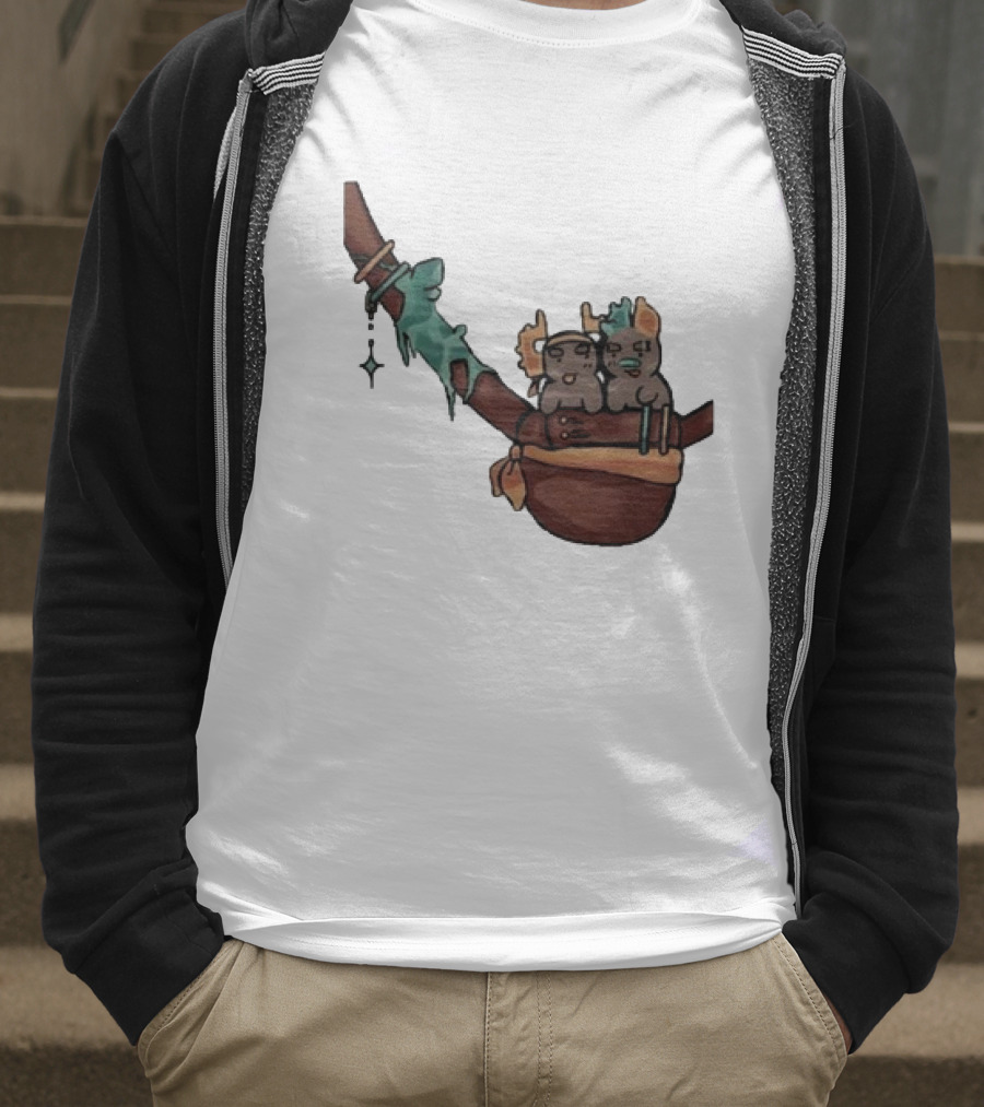 Coilpunk Steam Coil Phighting In A Bag Wizard Staff Adventure T-Shirt