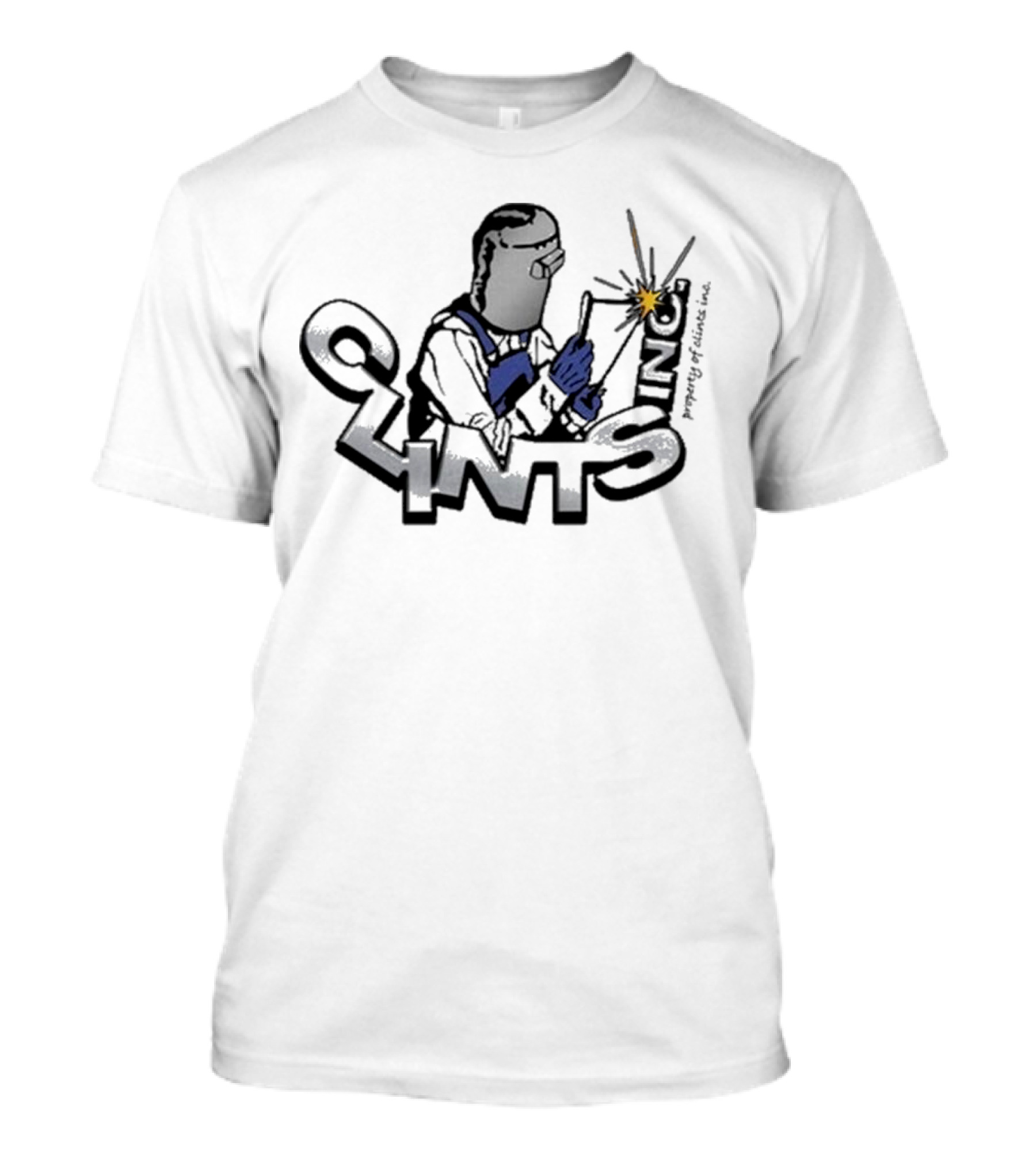 Clintsinc Mechanic Welding Torch Iconic Character T-Shirt