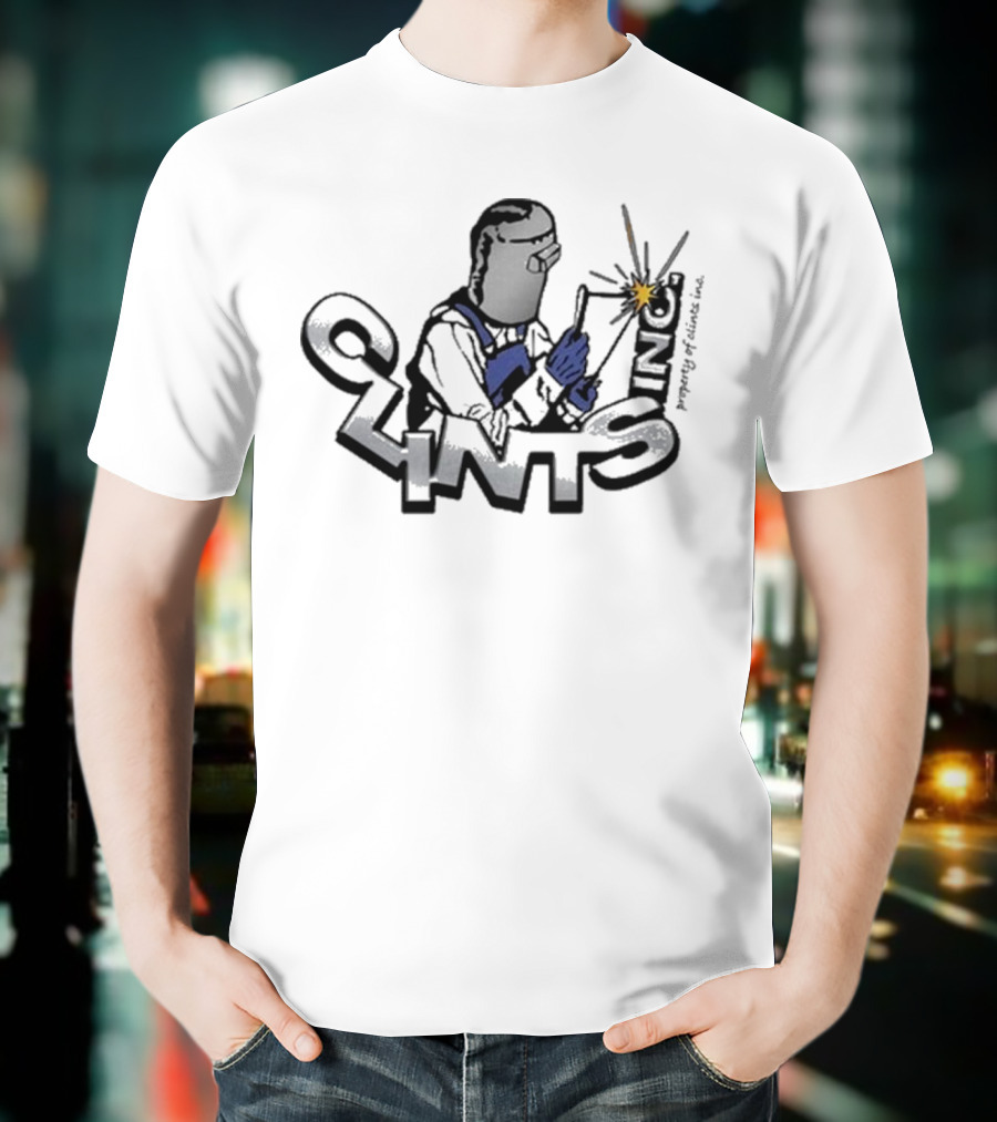 Clintsinc Mechanic Welding Torch Iconic Character T-Shirt