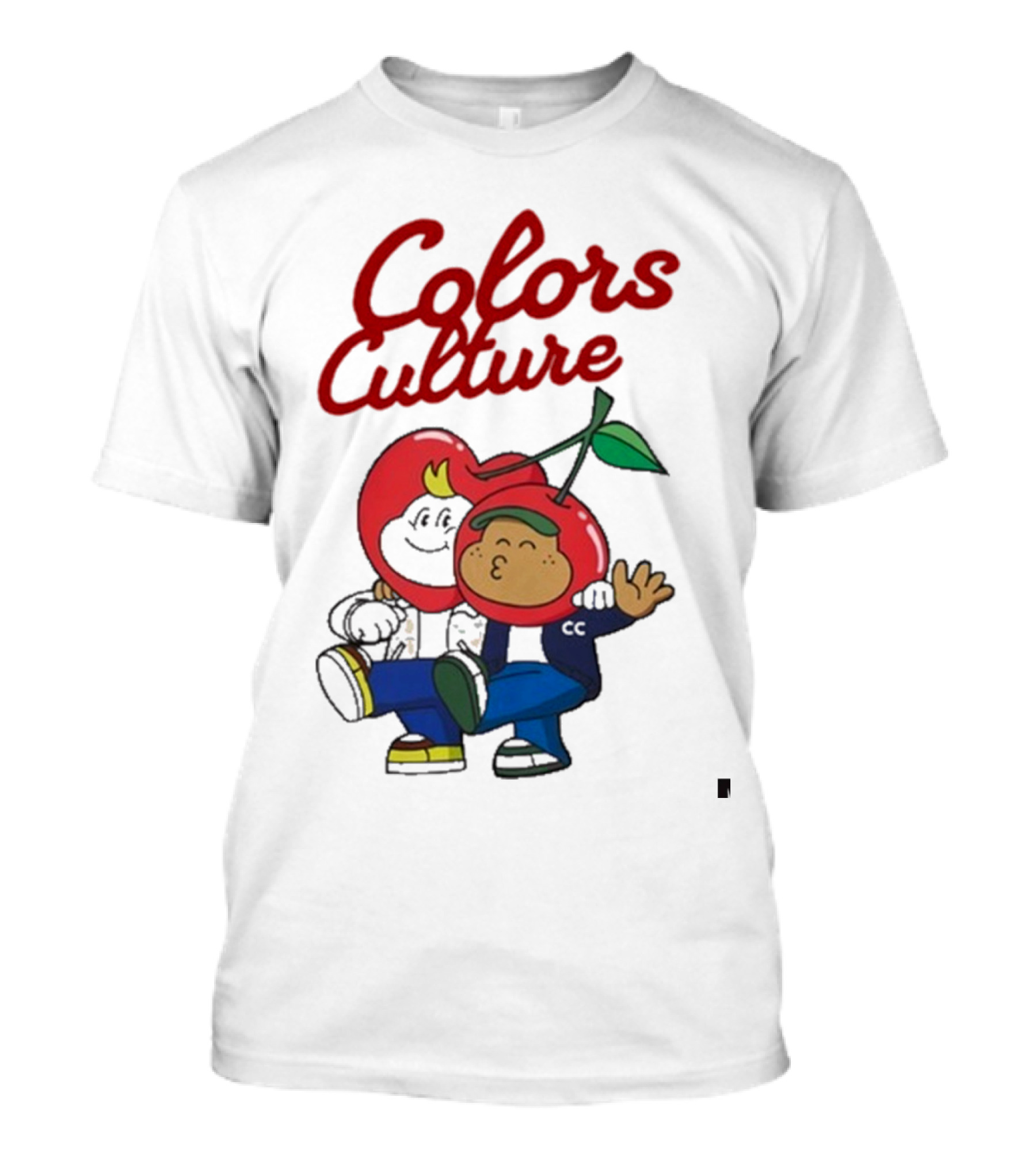 Colors Culture Chubby And Friends Cherry Head Graphic T-Shirt