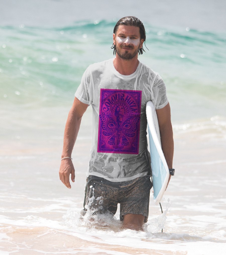 Colour Haze Vera Groningen Netherlands Feb 20 2025 Josiah The Rubber Snake Charmers T-Shirt