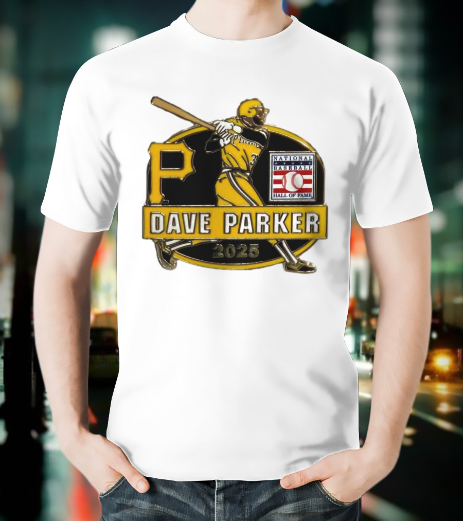 Dave Parker Pittsburgh Pirates National Baseball Hall Of Fame 2025 T-Shirt