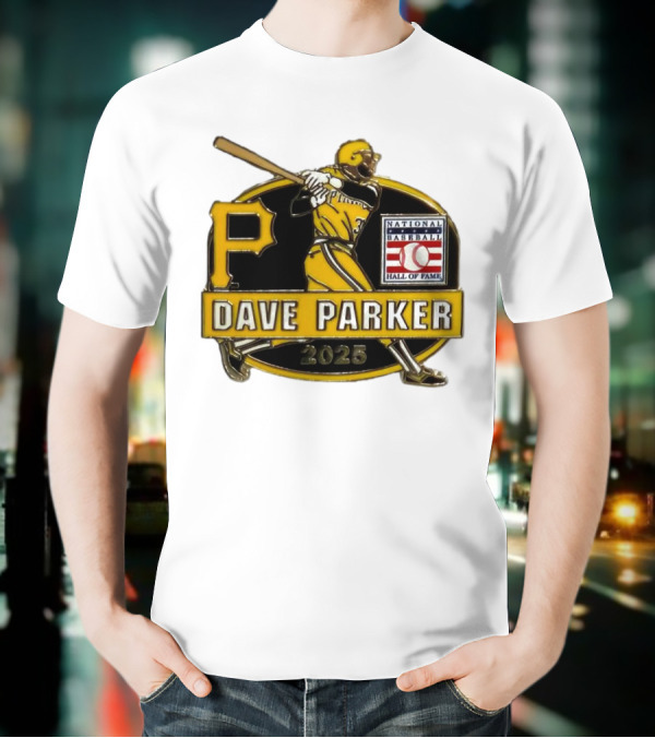 Dave Parker Pittsburgh Pirates National Baseball Hall Of Fame 2025 T-Shirt