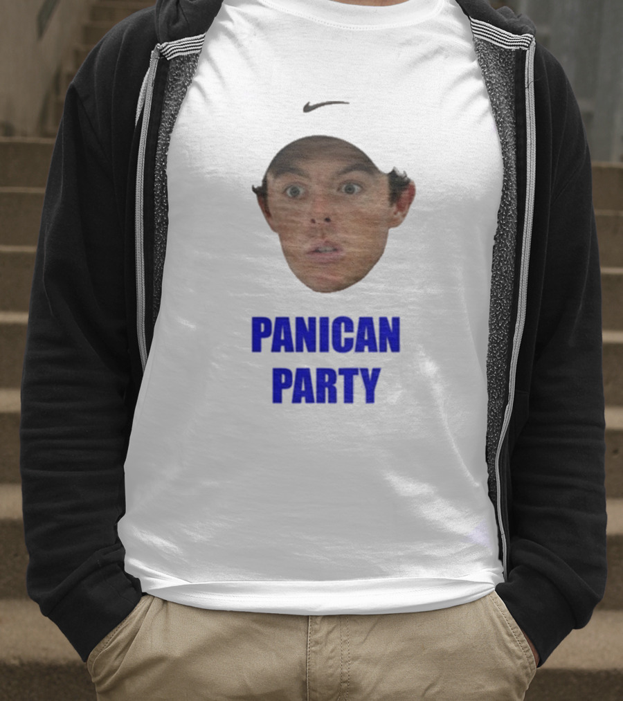 Dave Portnoy Panican Party Rory McIlroy Edition T-Shirt