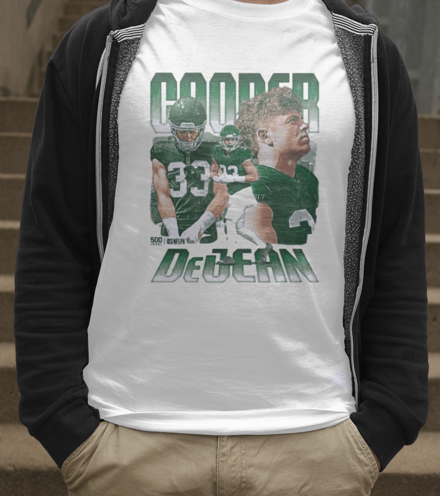 Cooper DeJean NFLPA 33 Vintage Style T-Shirt