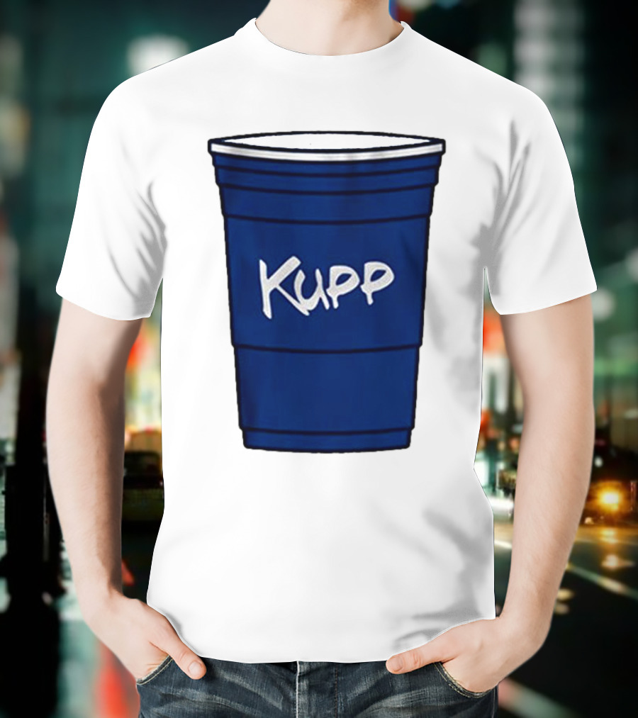 Cooper Kupp Seattle Kupp Blue Cup T-Shirt