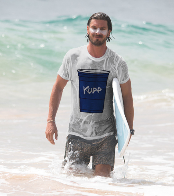 Cooper Kupp Seattle Kupp Blue Cup T-Shirt