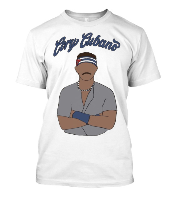 Cory Cubano Stylized Illustration With Headband And Necklace T-Shirt