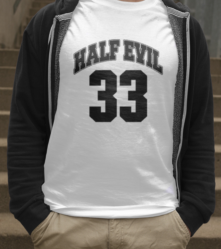 Cream Evil33 Fedora Skull Smoking Pipe T-Shirt