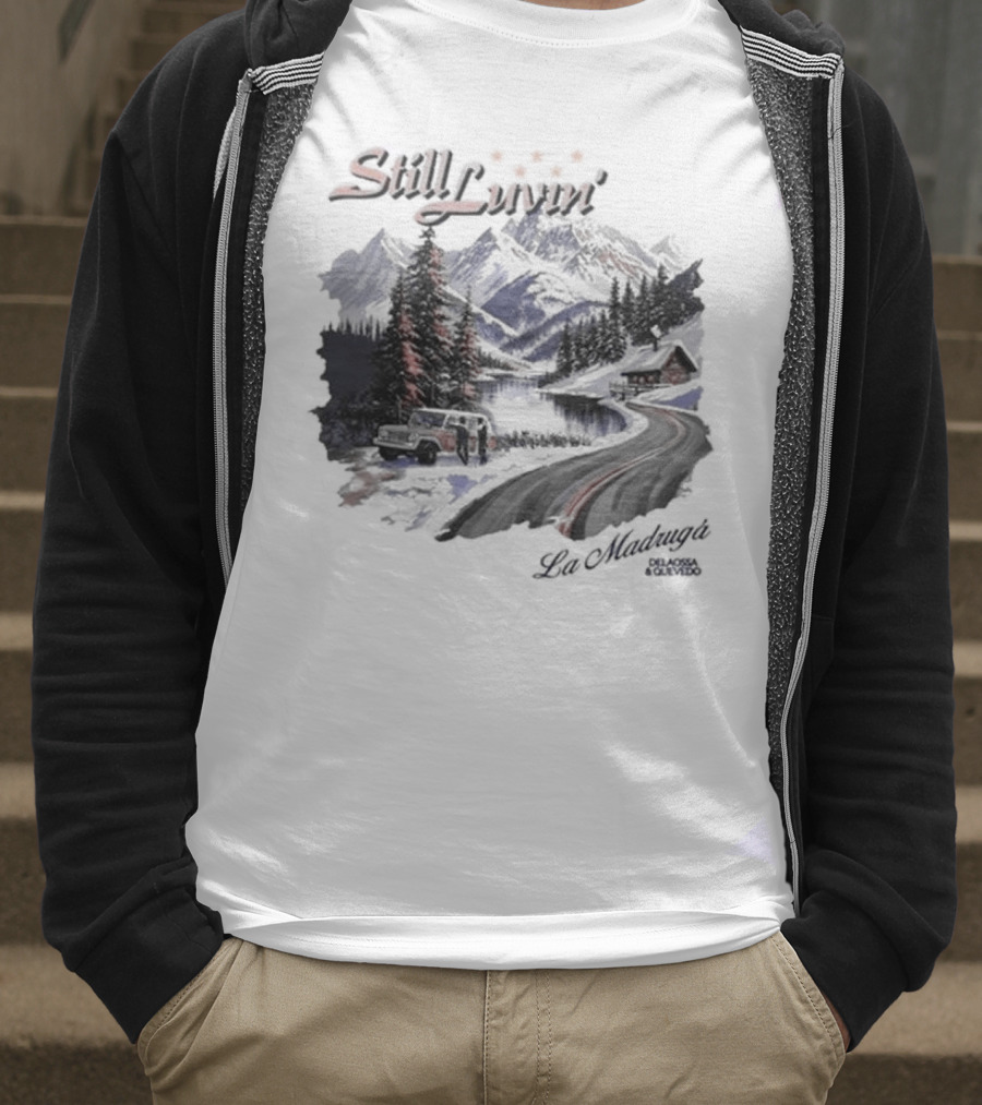 Delaossa Still Luvin Blanca Mountain Road Scene T-Shirt