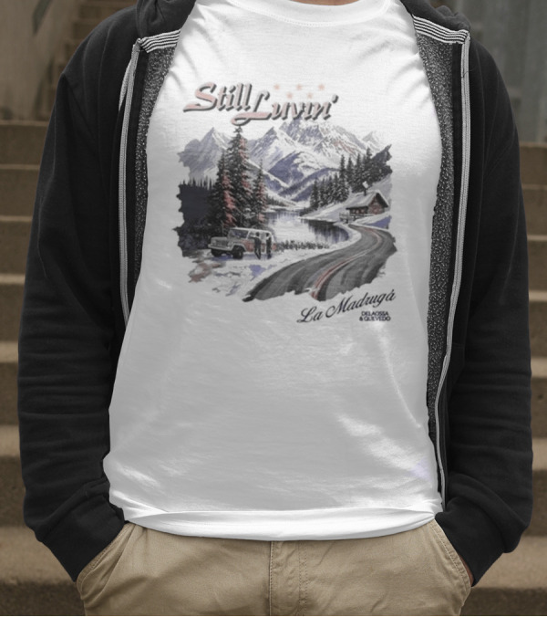 Delaossa Still Luvin Blanca Mountain Road Scene T-Shirt