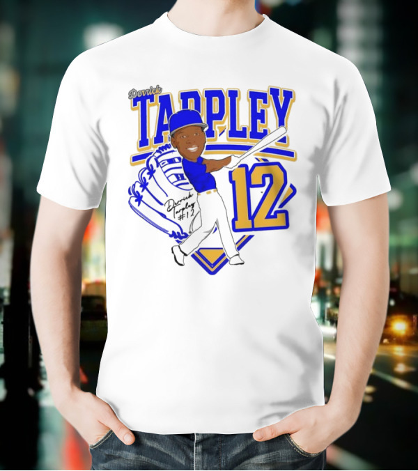 Derrick Tarpley 12 Baseball Player Art 2025 T-Shirt