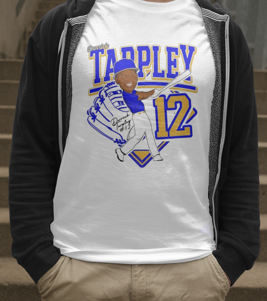 Derrick Tarpley 12 Baseball Player Art 2025 T-Shirt