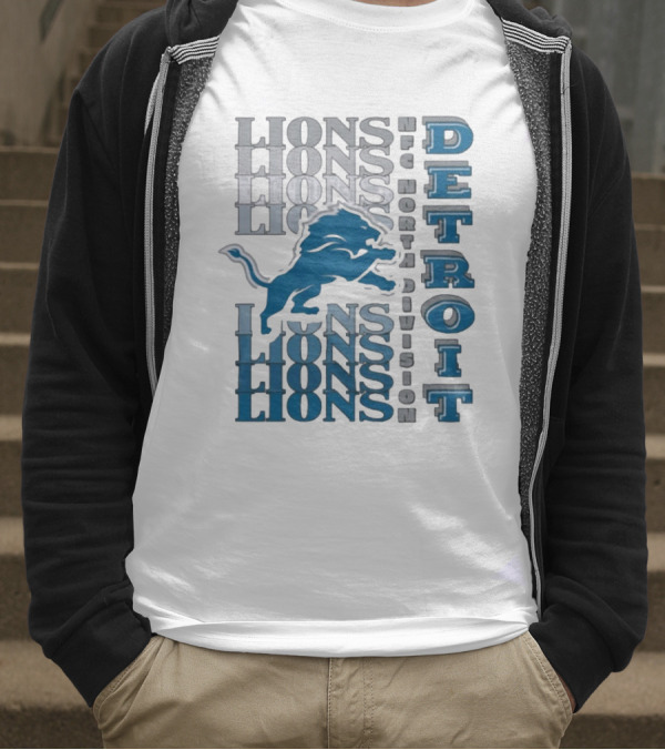 Detroit Lions NFC North Division LIONS DETROIT T-Shirt