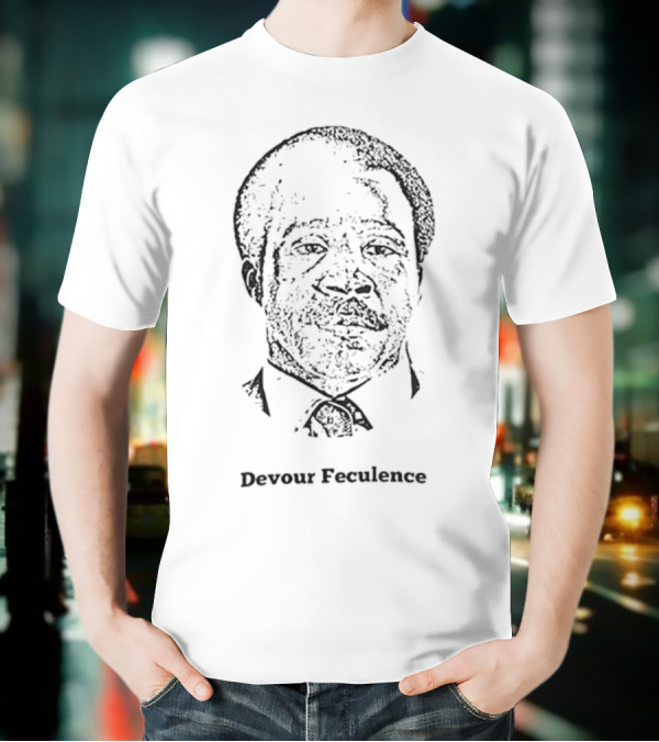 Devour Feculence Big Face T-Shirt