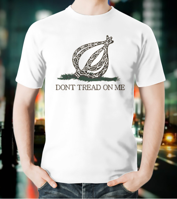 Don't Tread On Me The Onion Logo Classic Parody T-Shirt