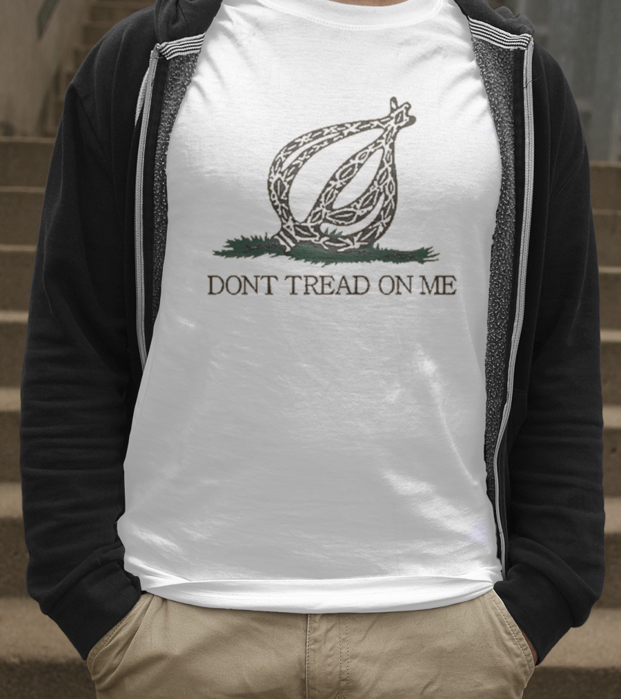 Don't Tread On Me The Onion Logo Classic Parody T-Shirt