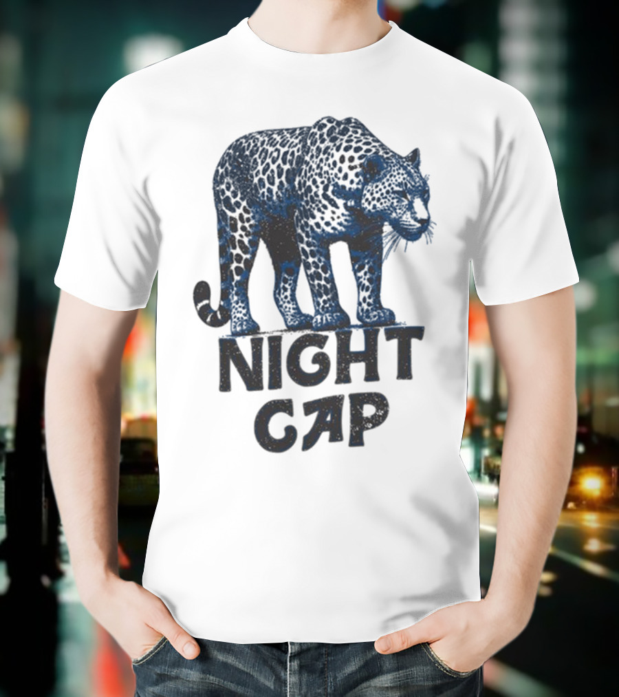 Night Cap Eighty Four Vintage Cat T-Shirt