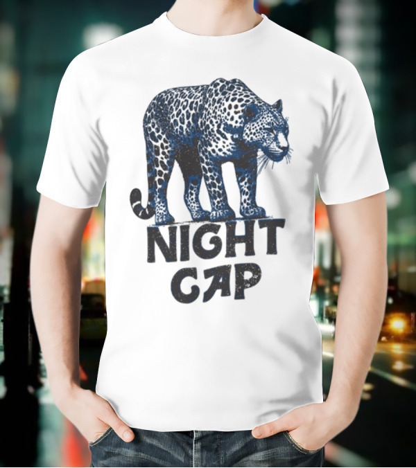 Night Cap Eighty Four Vintage Cat T-Shirt