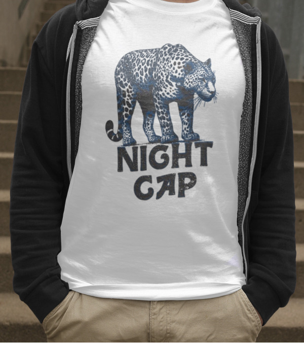 Night Cap Eighty Four Vintage Cat T-Shirt