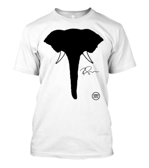 Ricky Gervais Elephant Silhouette T-Shirt