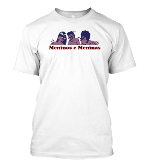 Meninos E Meninas Eri Eros Playful Cartoon Illustration T-Shirt