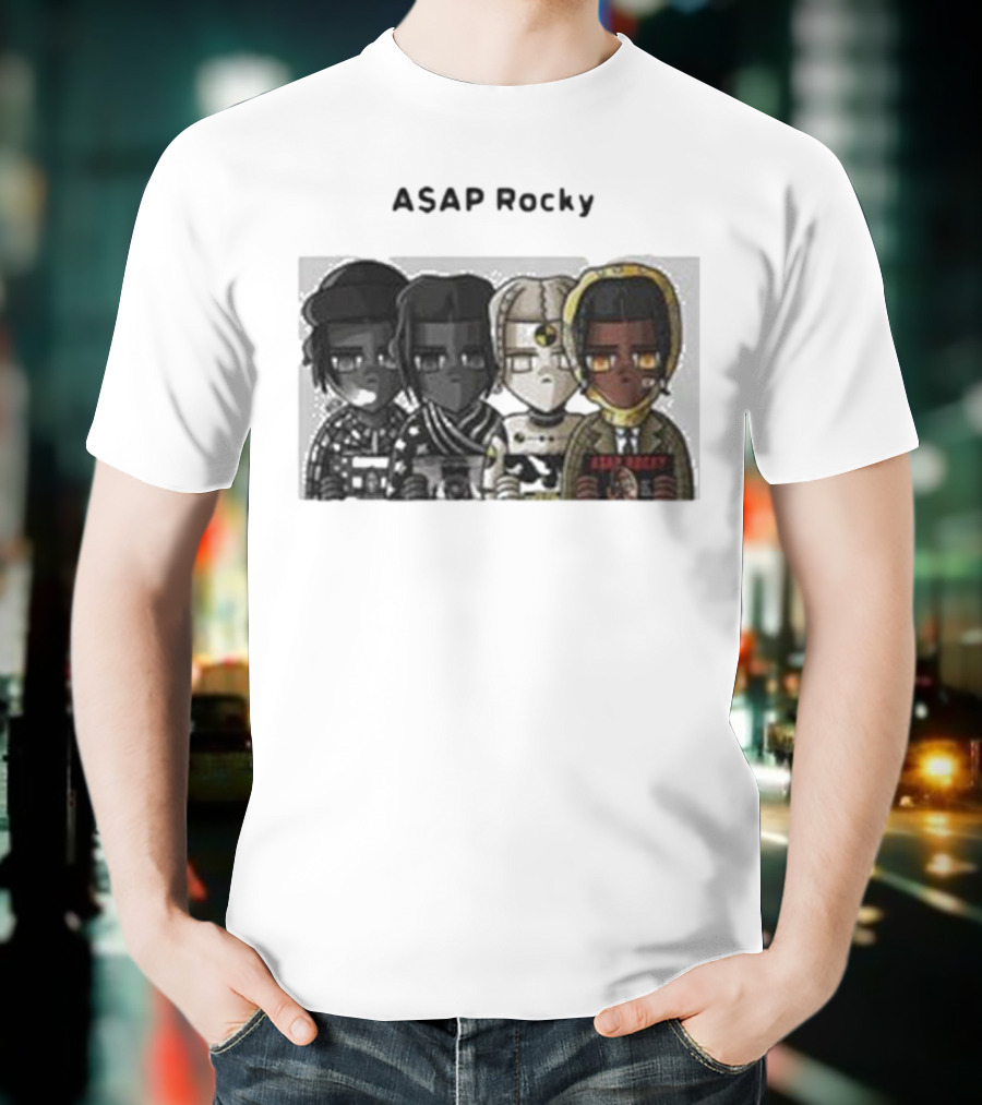 A$AP Mob Evolution A$AP Rocky Style Transformation T-Shirt