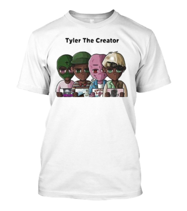 Evolution Tyler The Creator Flower Boy Goblin Wolf Cherry Bomb T-Shirt