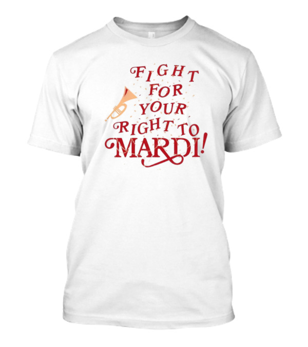 Fight For Your Right To Mardi Kansas City Chiefs Win Buffalo Bills NFL T-Shirt