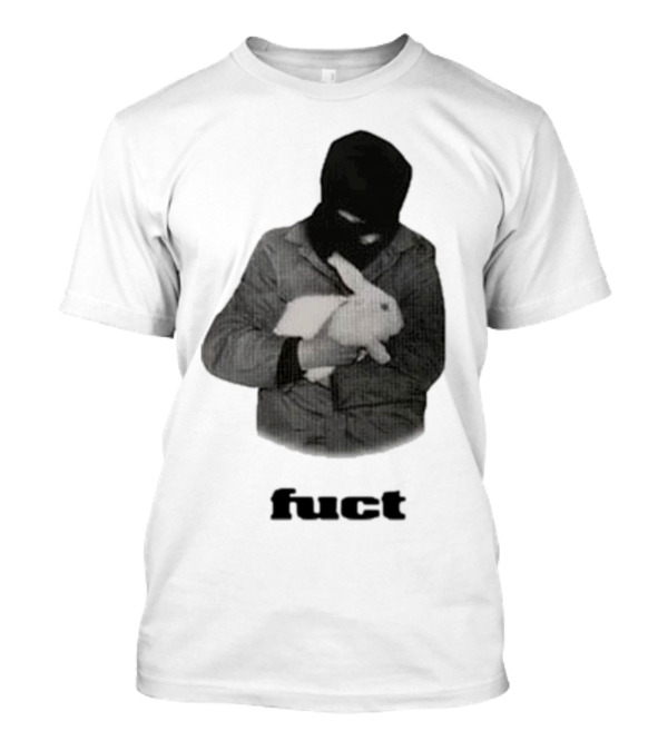 Fuct Robber Holding Rabbit Kill People Not Animals T-Shirt