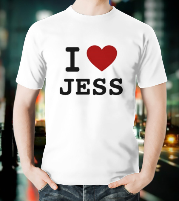 ``` 2025 Fujimotosan I Love Jess Heart ``` T-Shirt