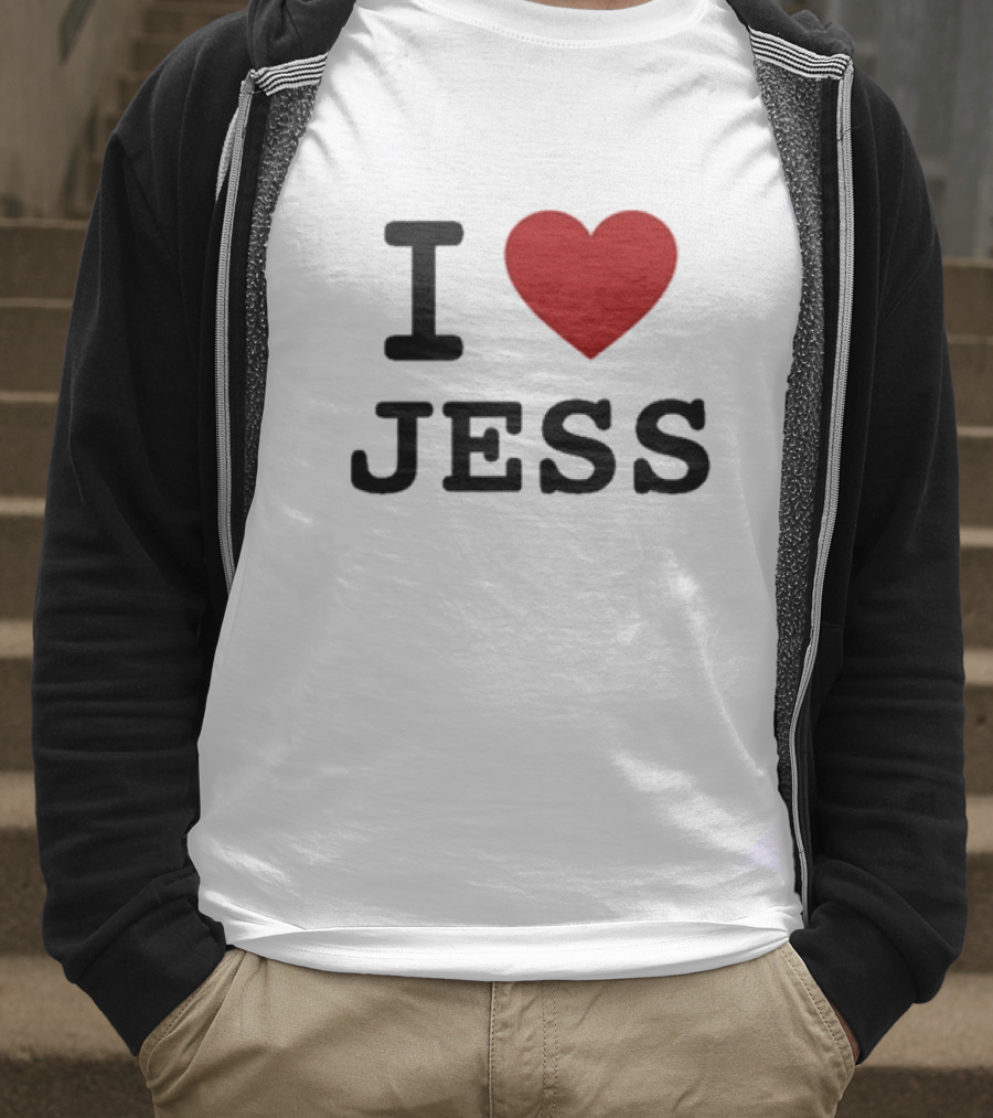 ``` 2025 Fujimotosan I Love Jess Heart ``` T-Shirt
