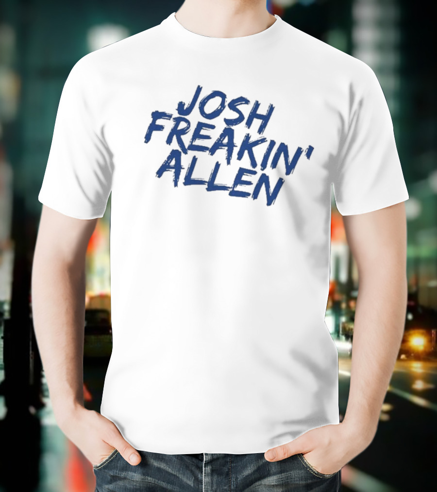 ```Funny Josh Freakin Allen MVP Playoff Champion``` T-Shirt