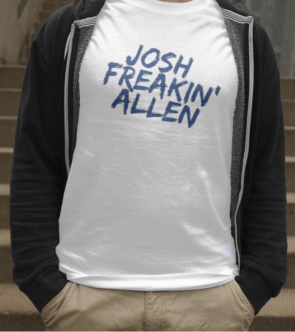 ```Funny Josh Freakin Allen MVP Playoff Champion``` T-Shirt