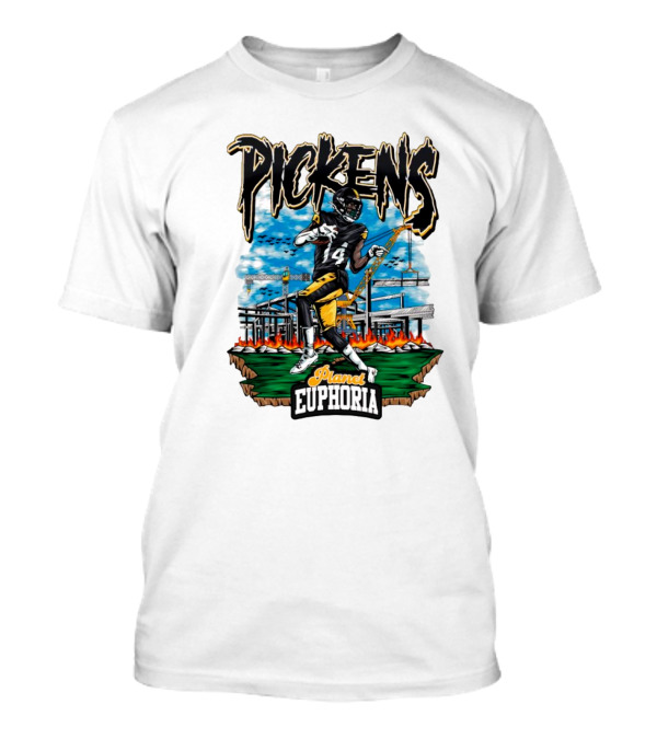 Pickens Planet Euphoria Pittsburgh Steelers NFL T-Shirt