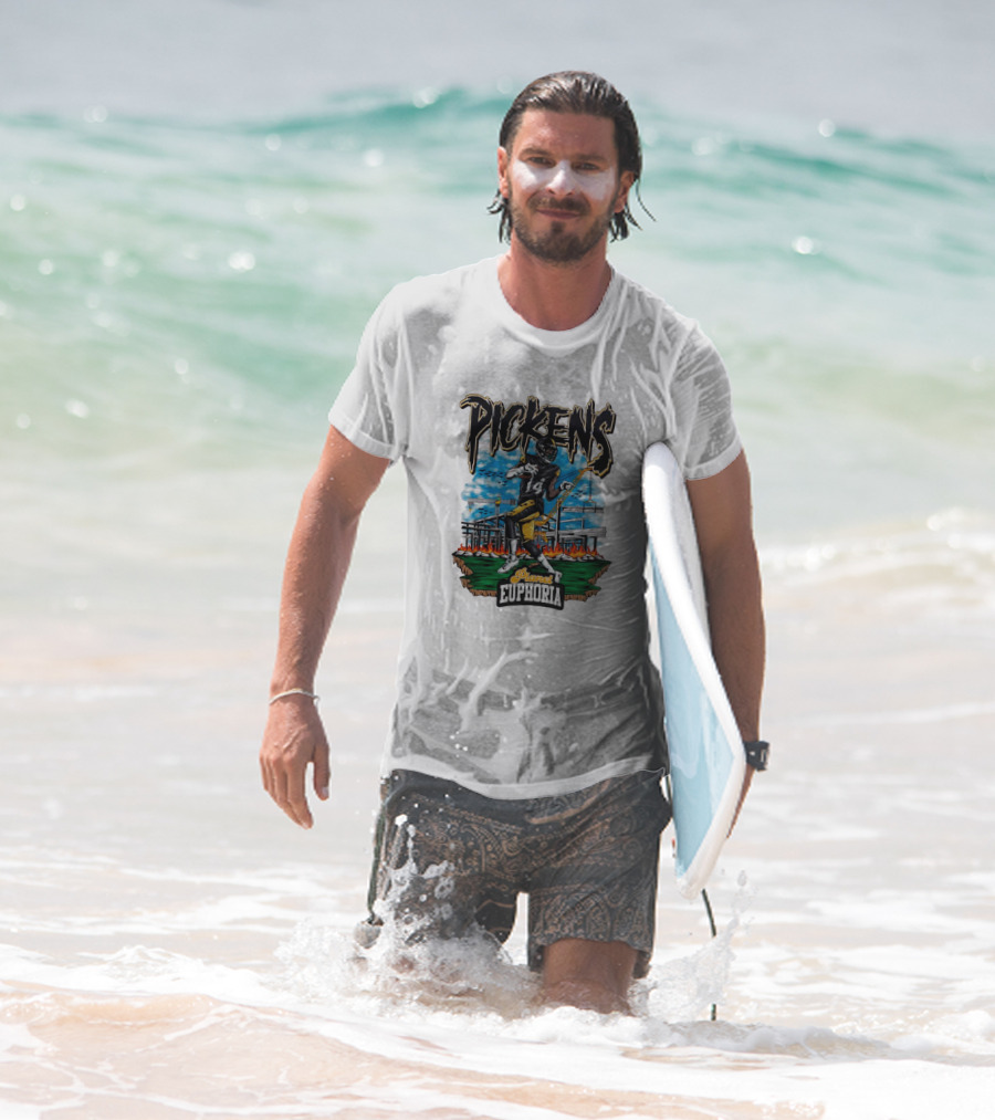 Pickens Planet Euphoria Pittsburgh Steelers NFL T-Shirt