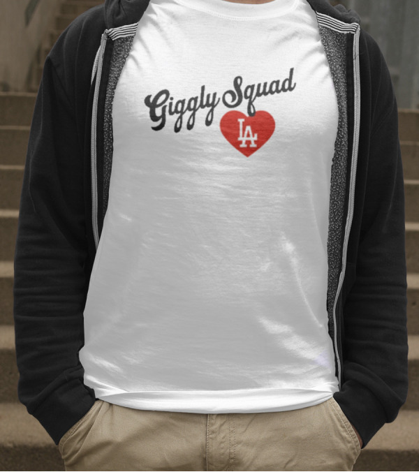 Giggly Squad Heart LA Collection T-Shirt